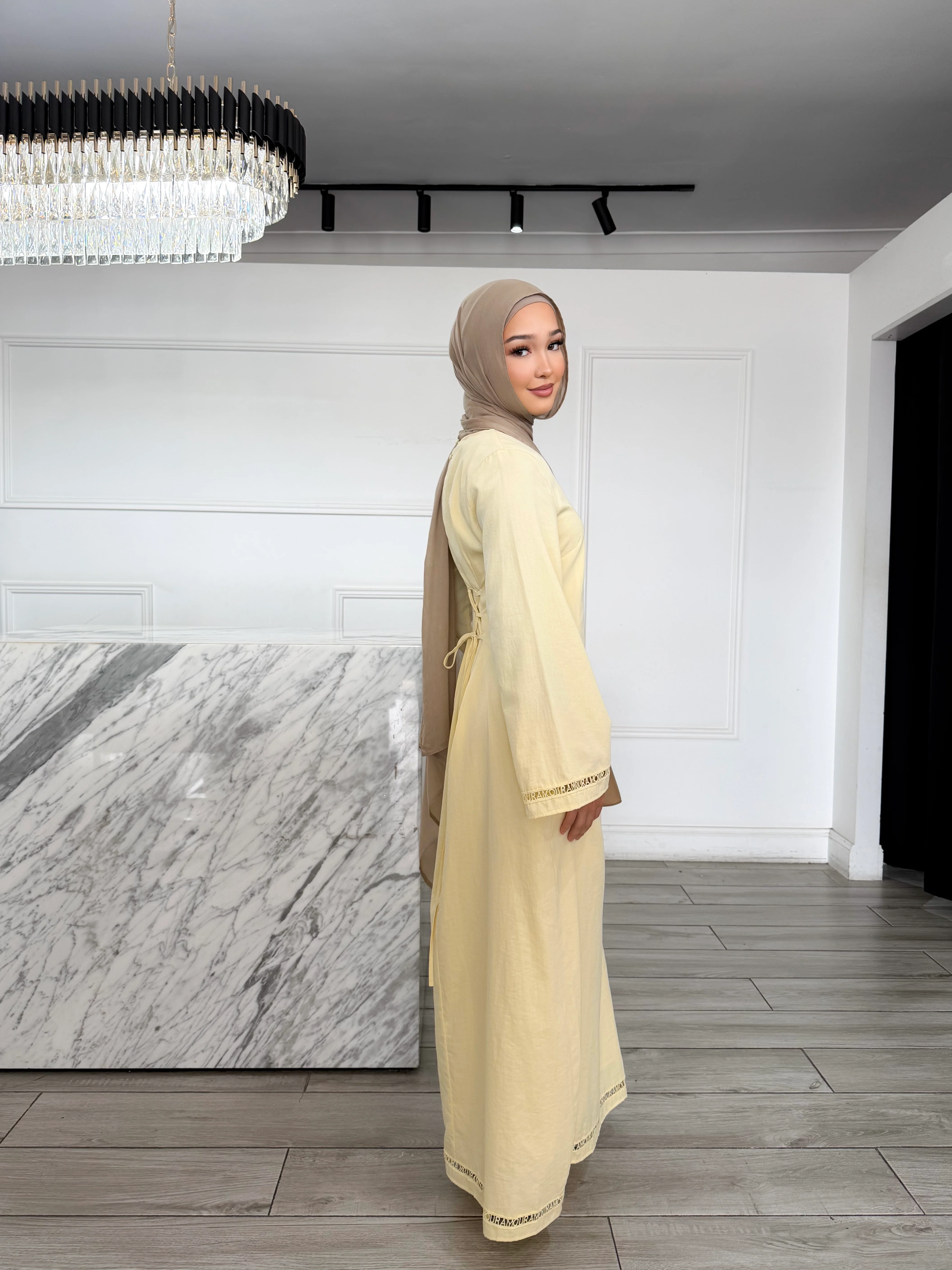 Amour Dress - Butter Yellow - Image 2