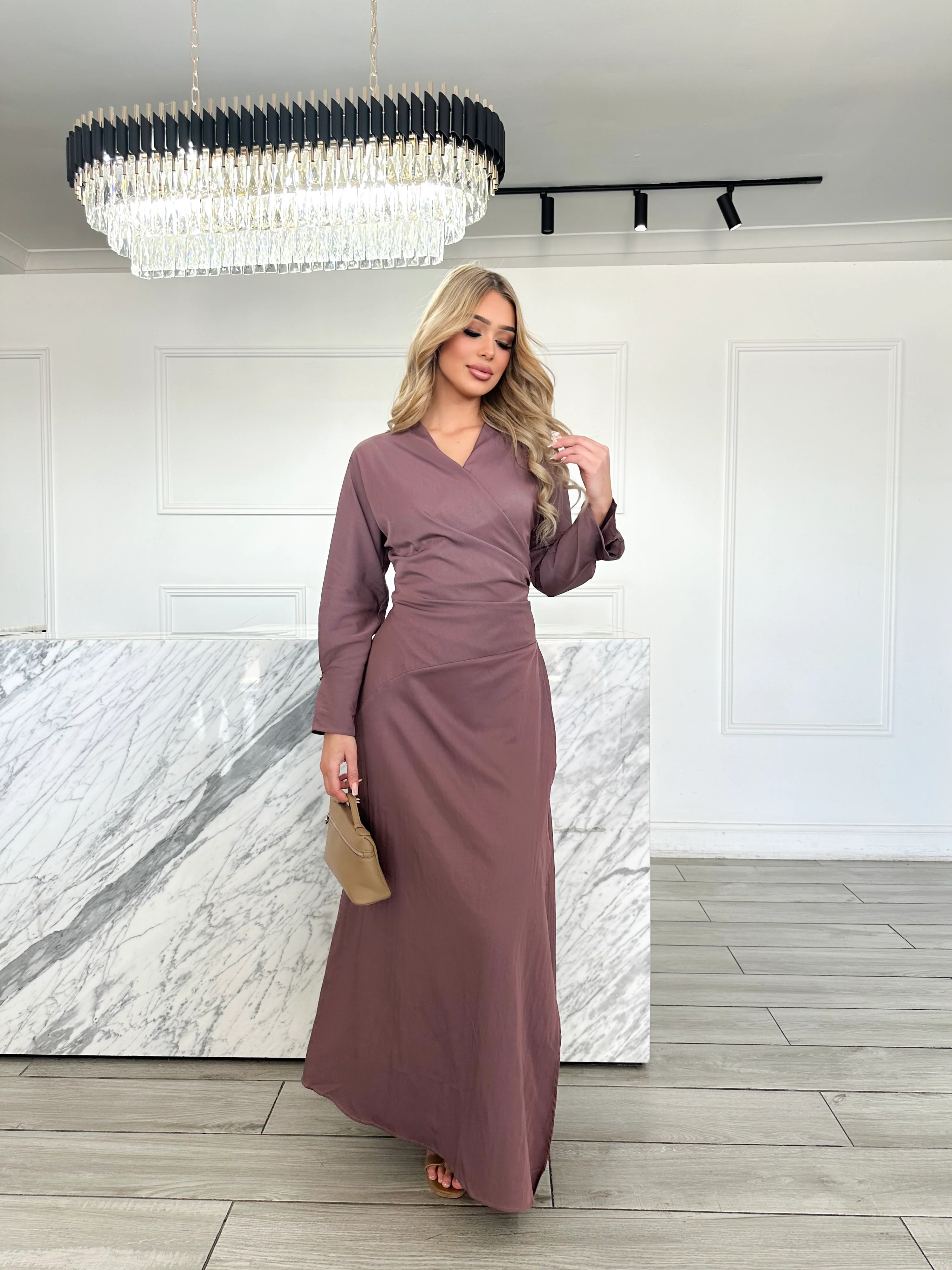 Anisa Dress - Berry