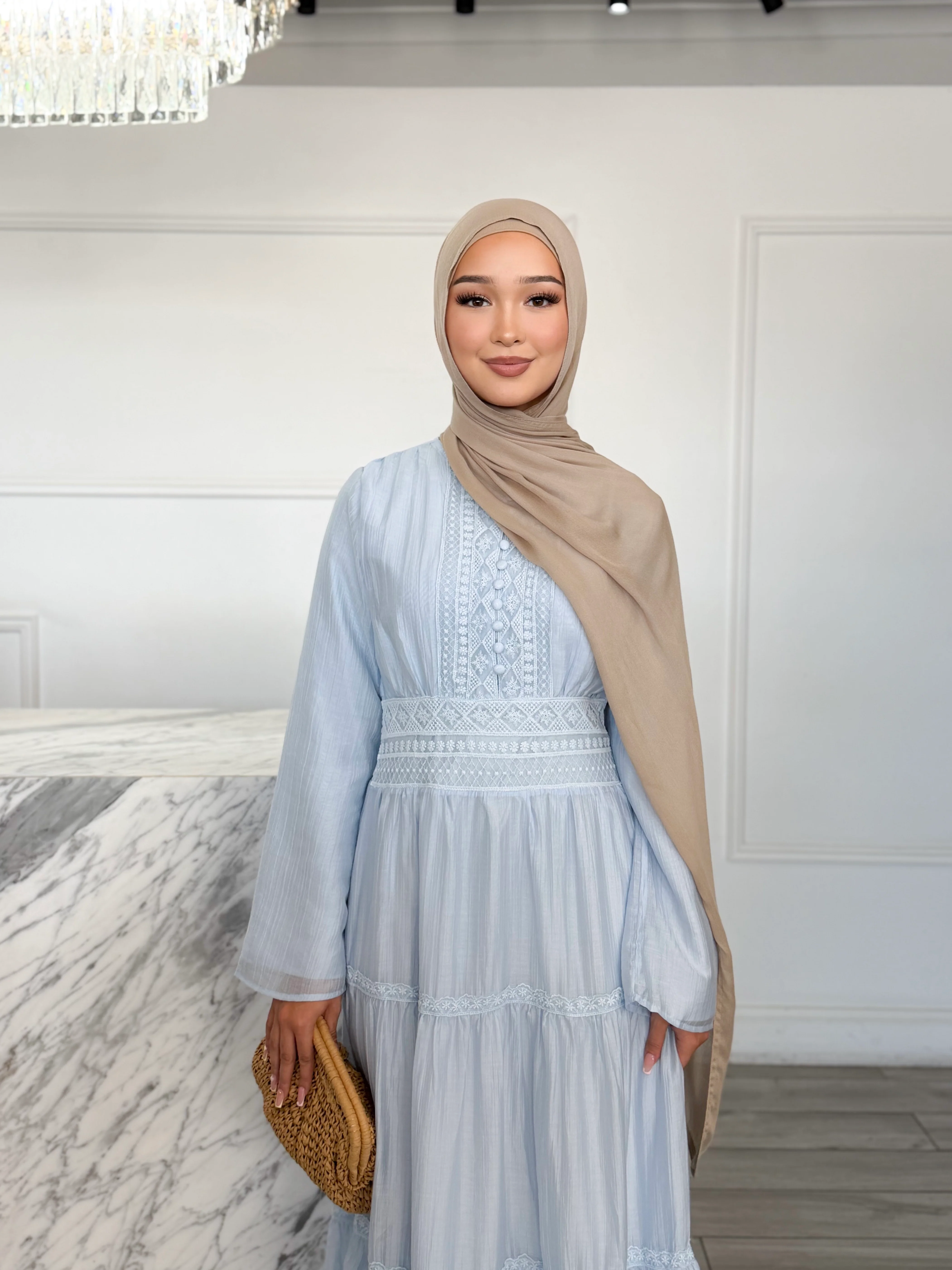 Celeste Dress - Baby Blue