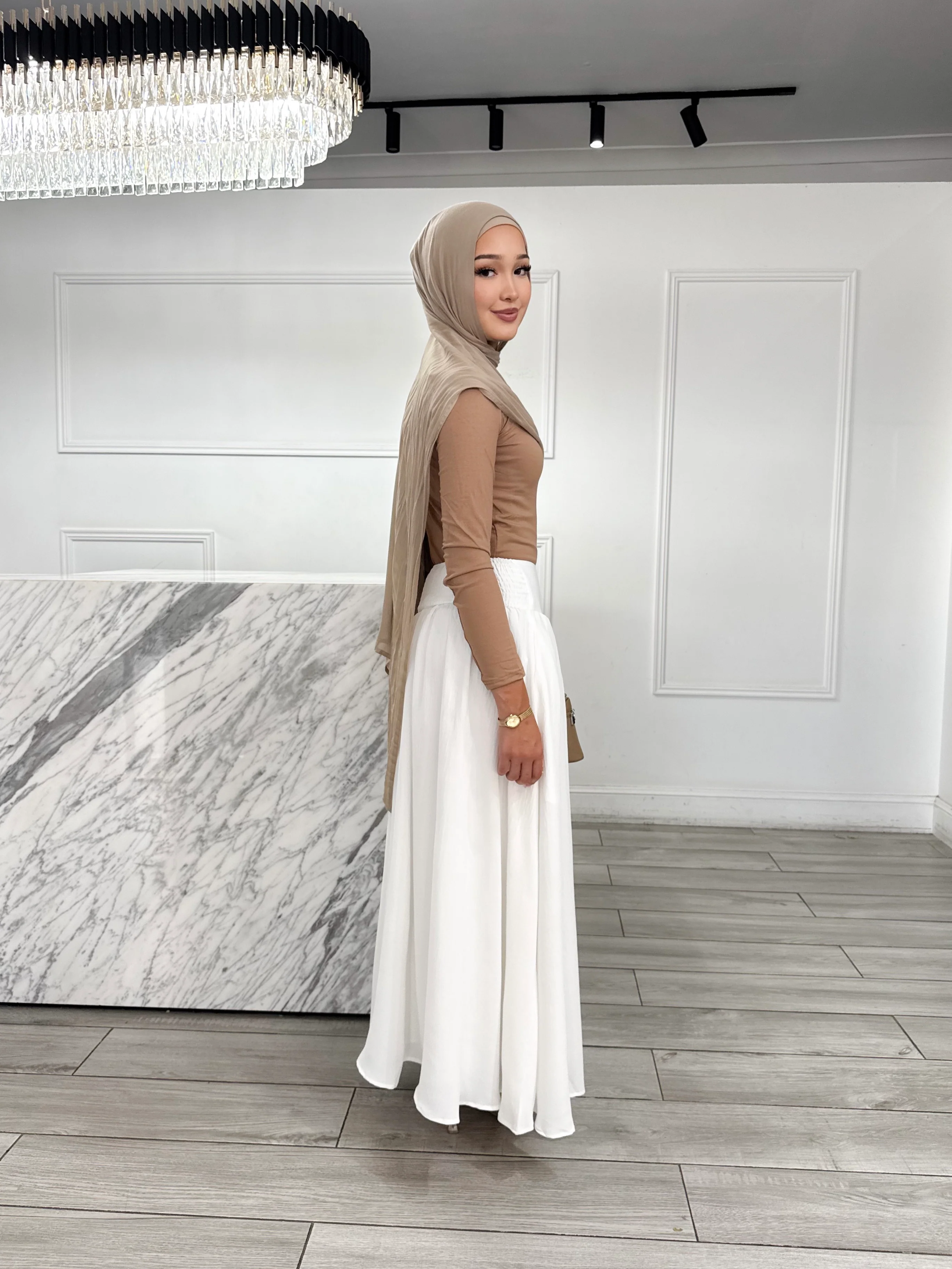 Doha Skirt - White - Image 3