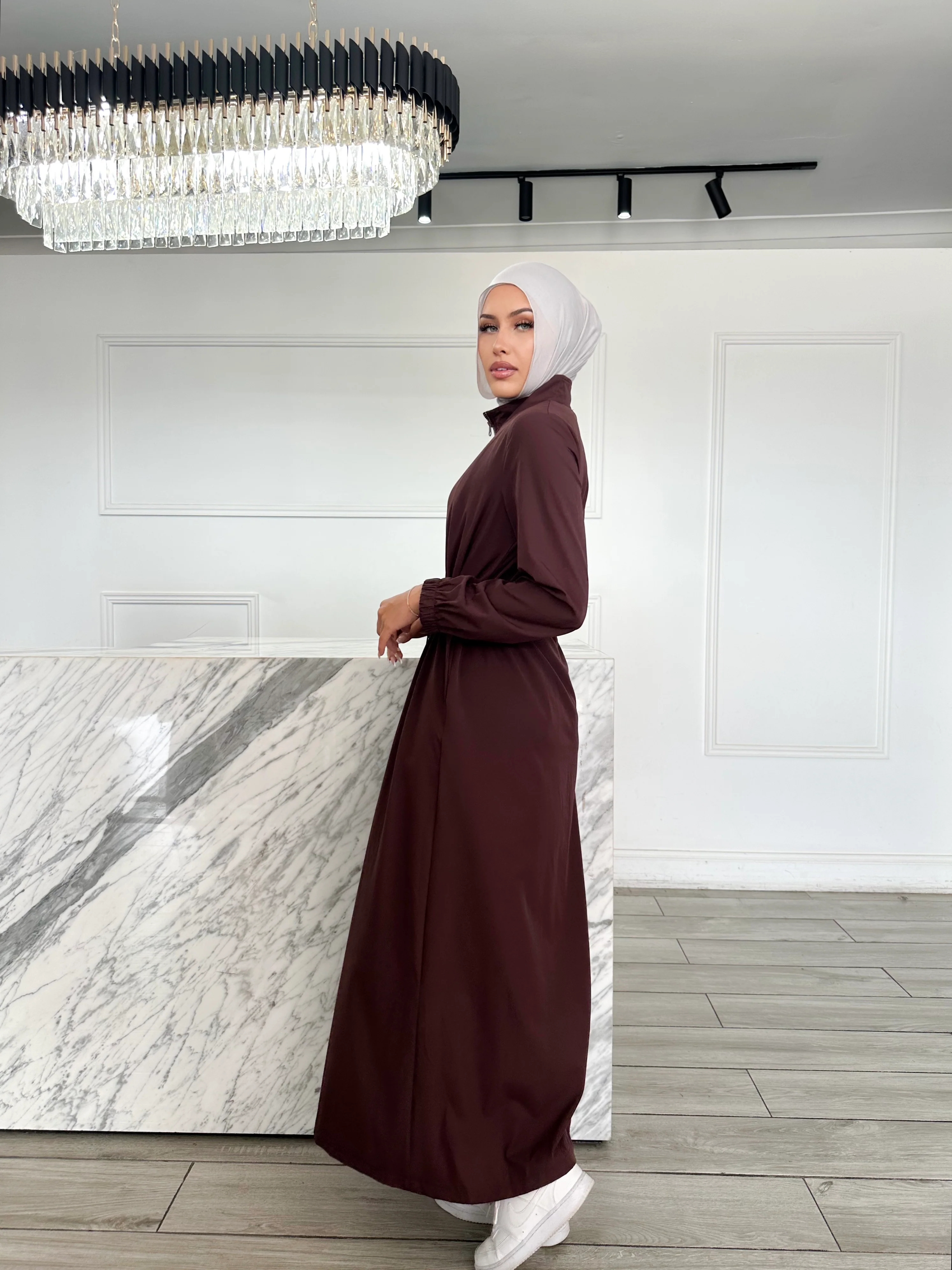 Everyday Trench - Burgundy - Image 2