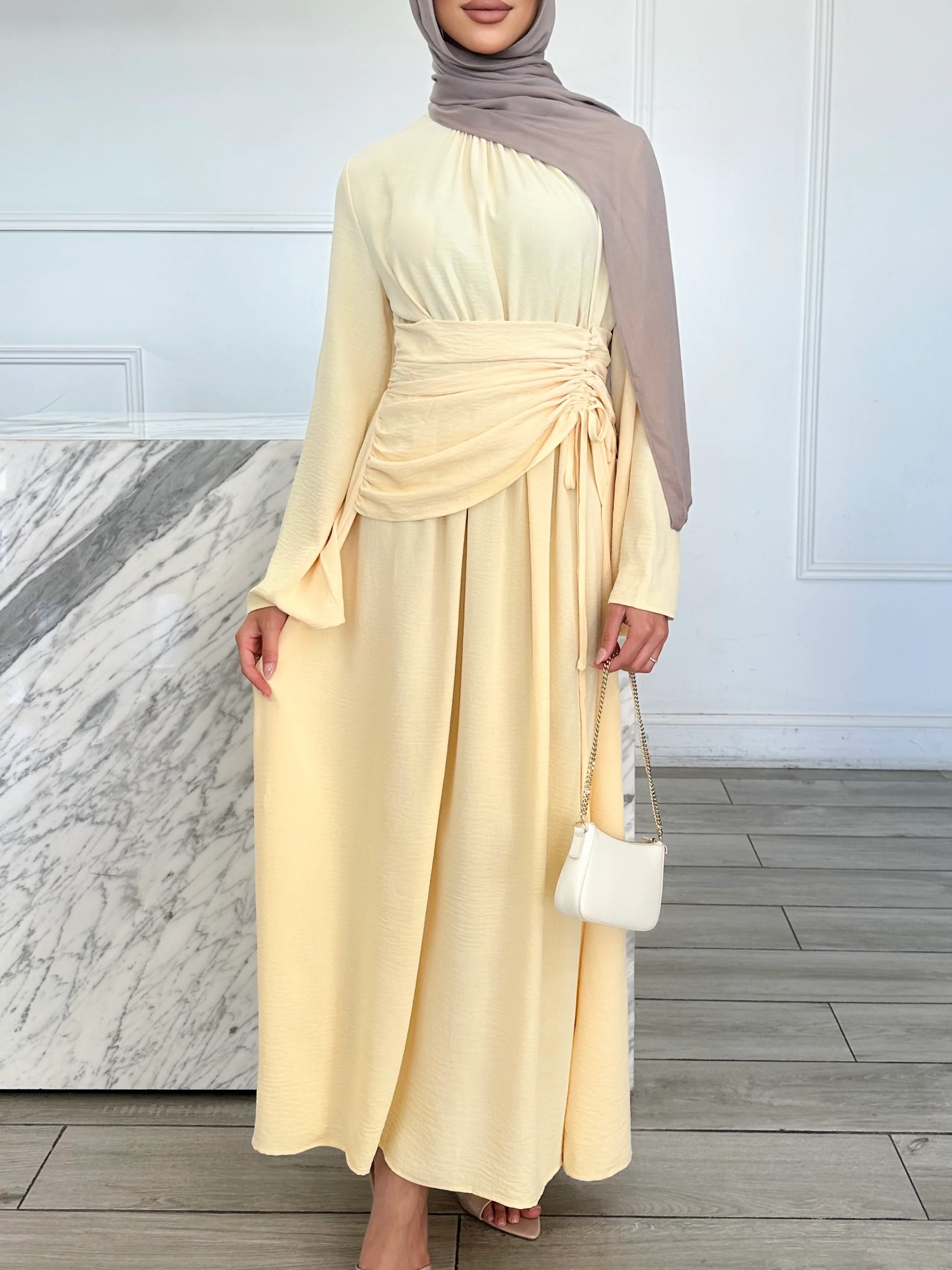 Florence Dress - Butter Yellow - Image 2