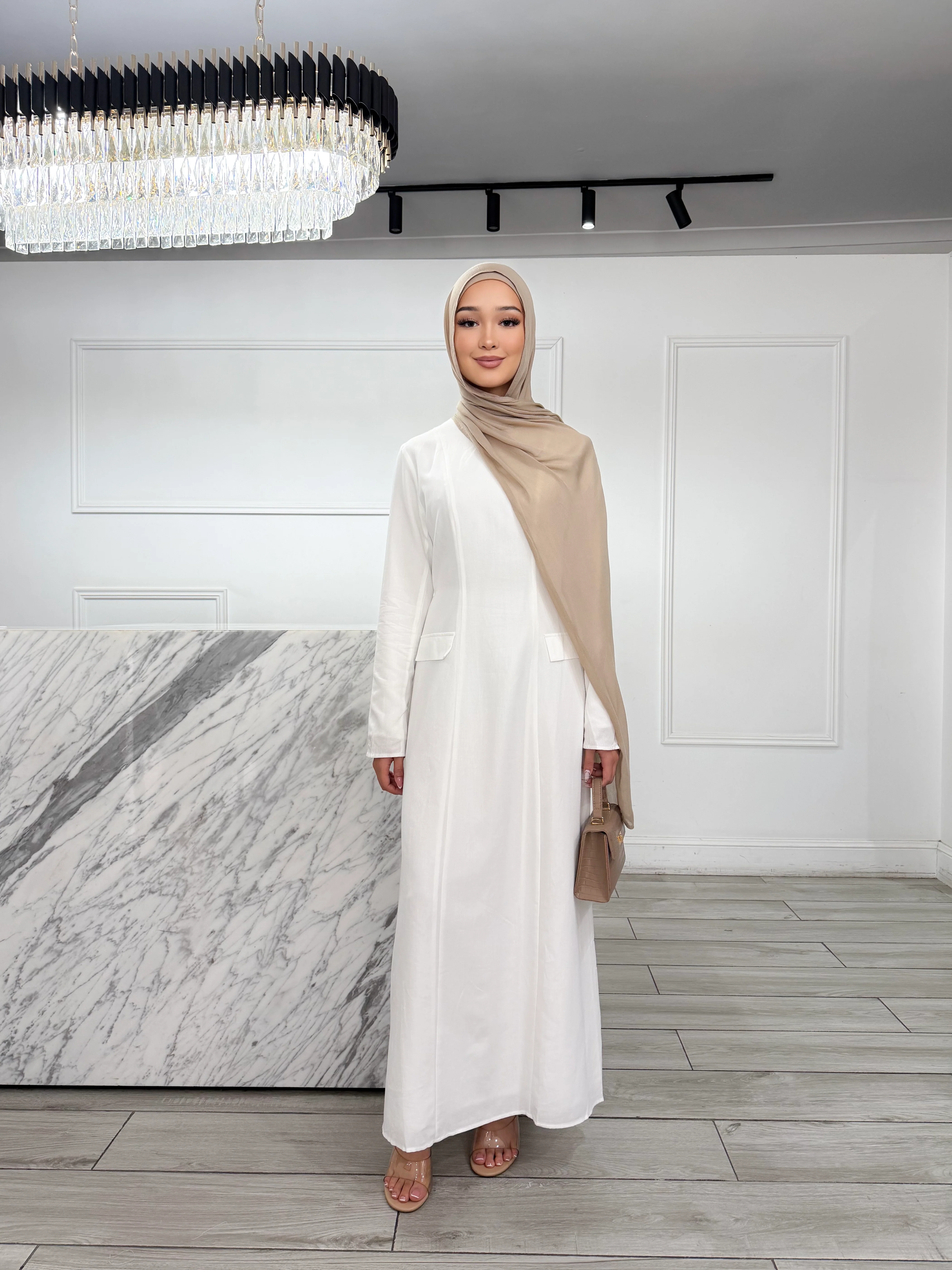 Haya Dress - White