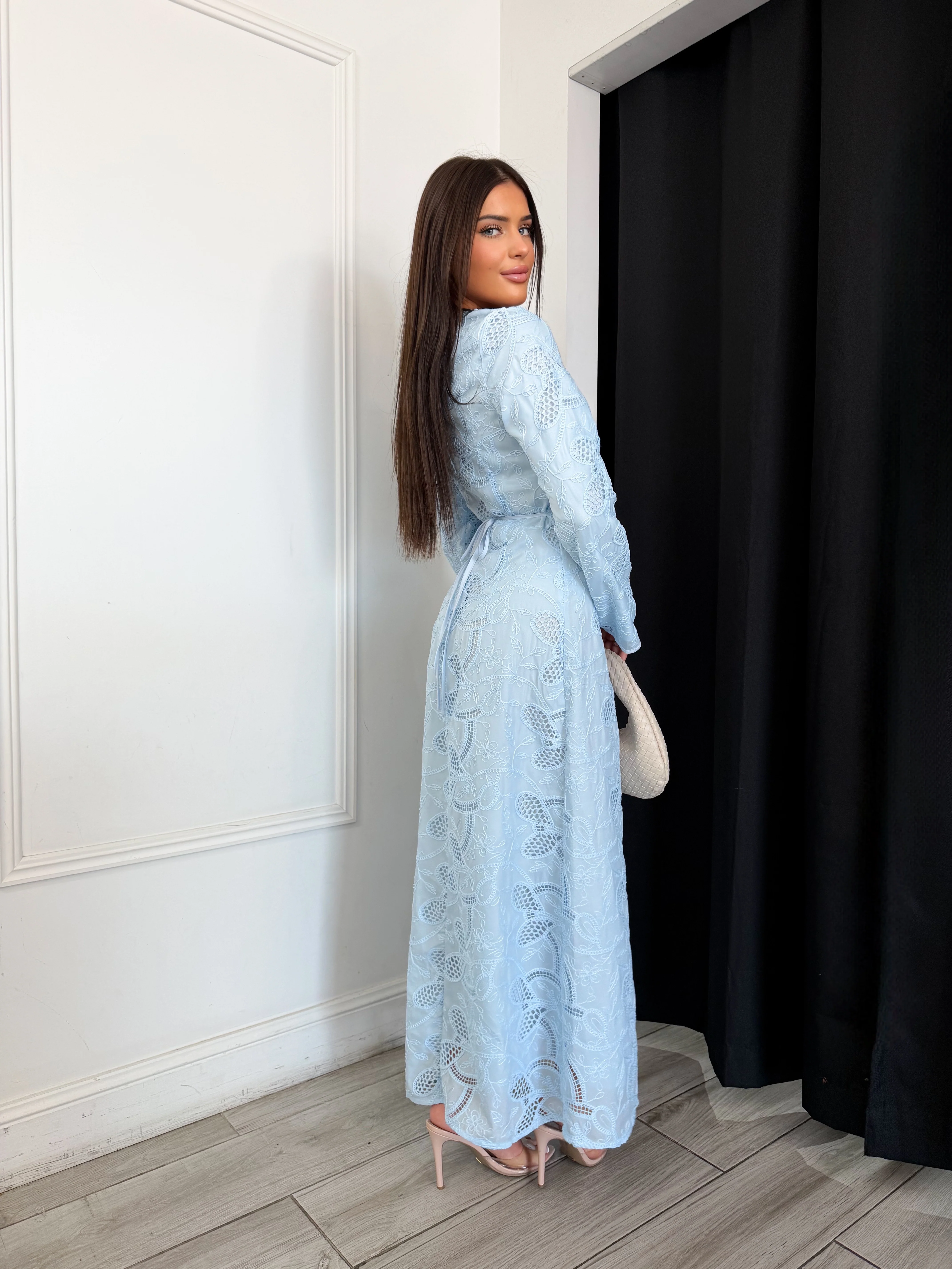 Lilia Dress - Blue - Image 3