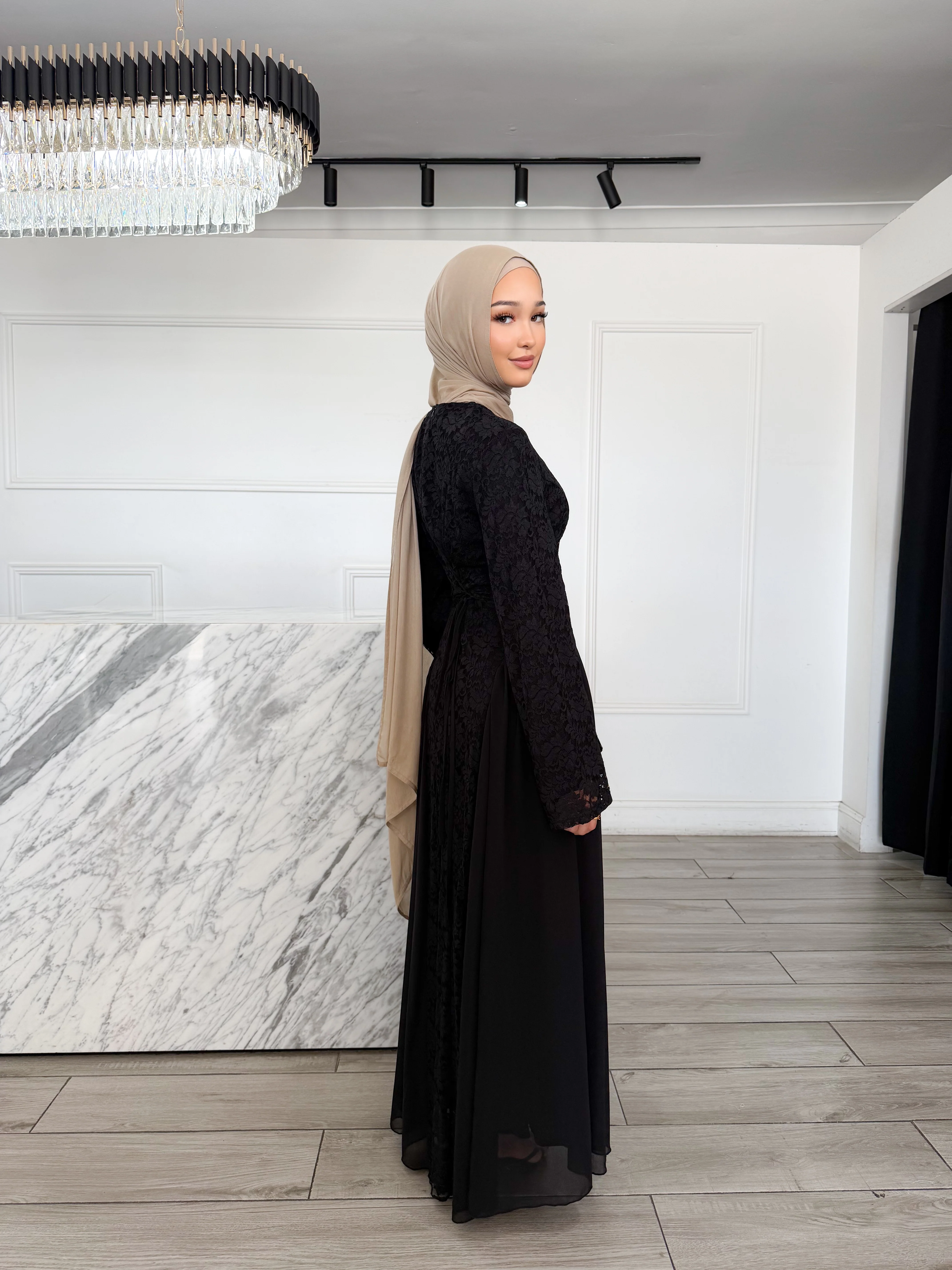 Luciana Dress - Black - Image 3