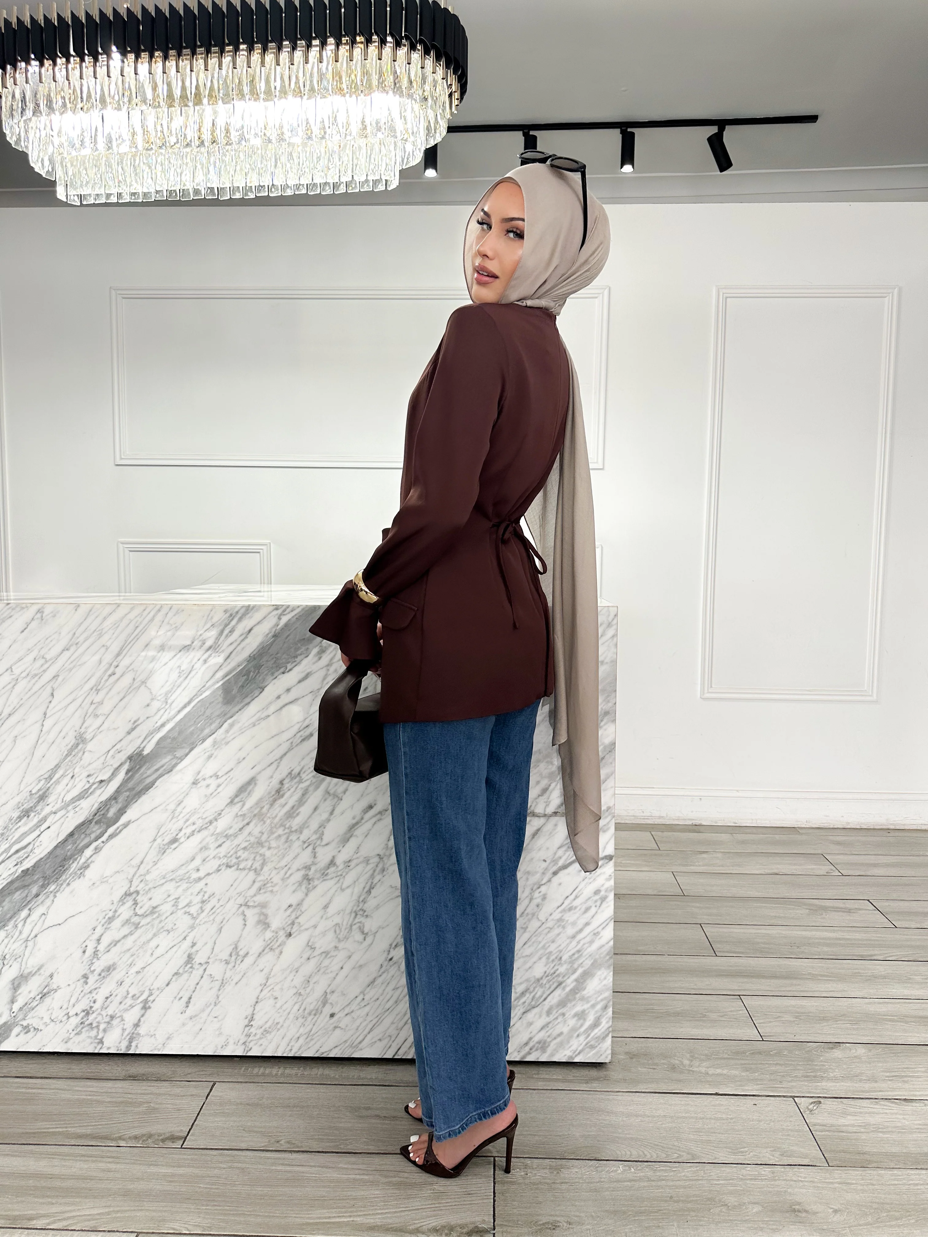 Mara Top - Chocolate - Image 2
