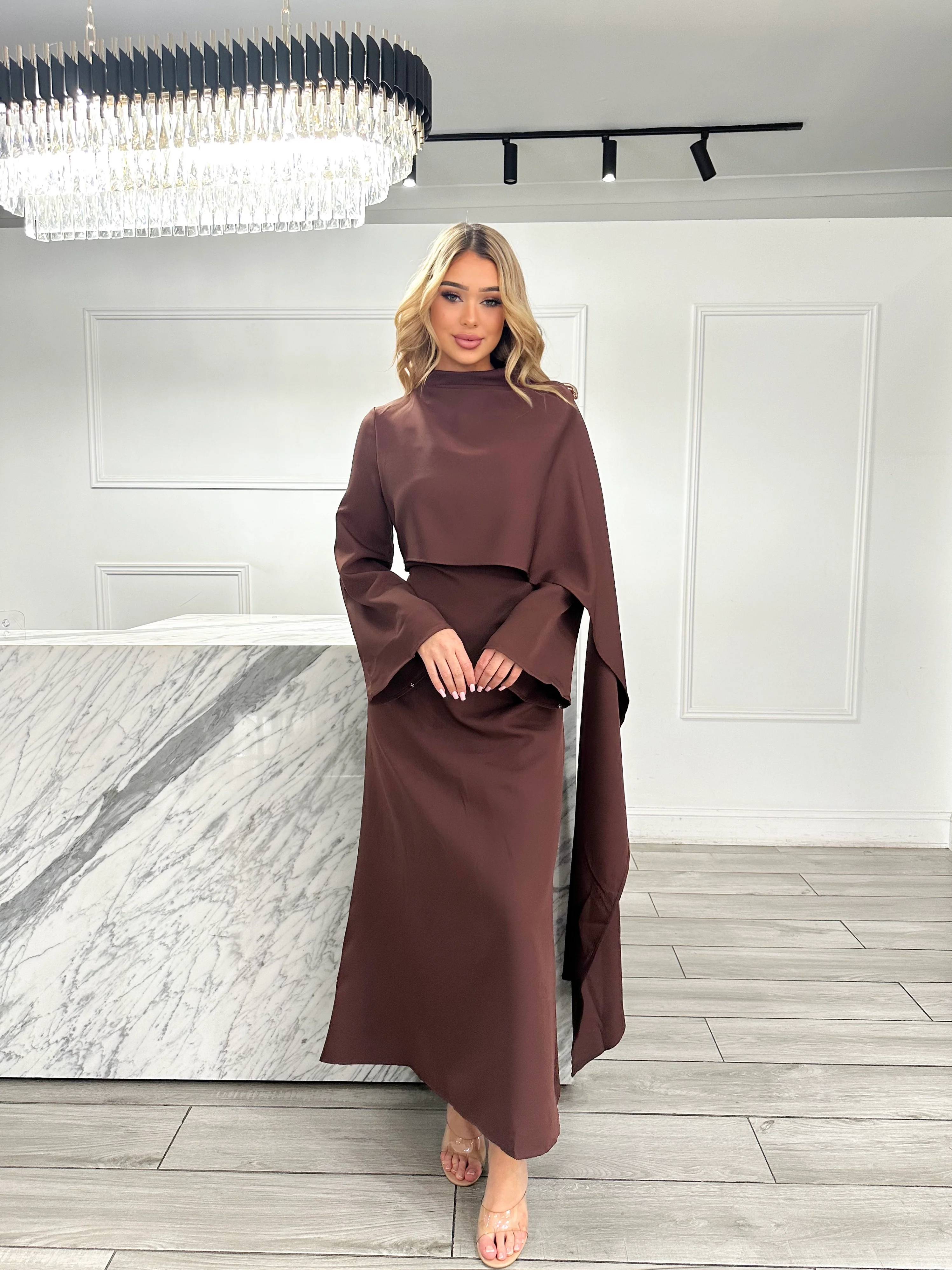 Margot Dress - Burgundy