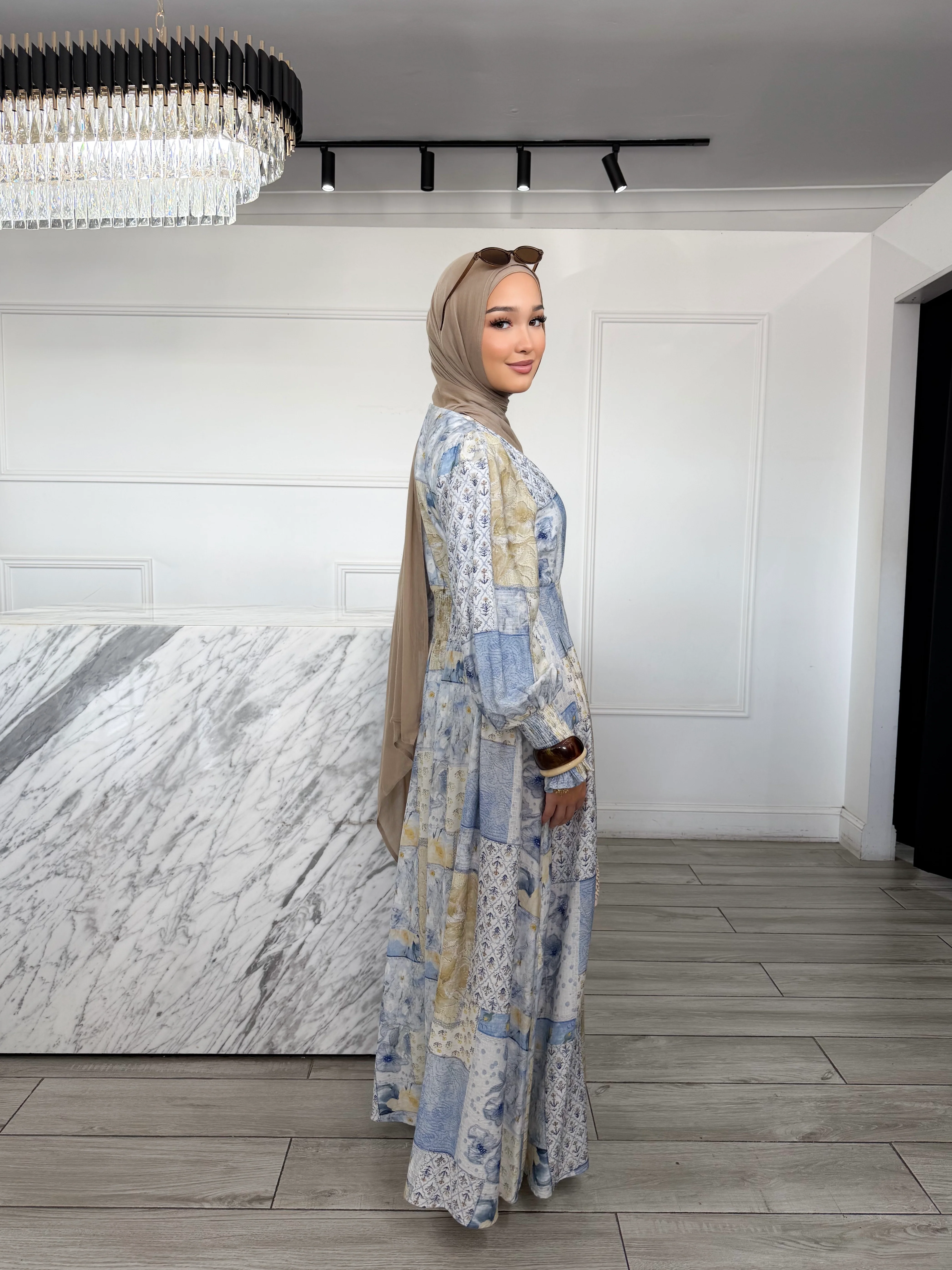 Marina Dress - Blue - Image 2