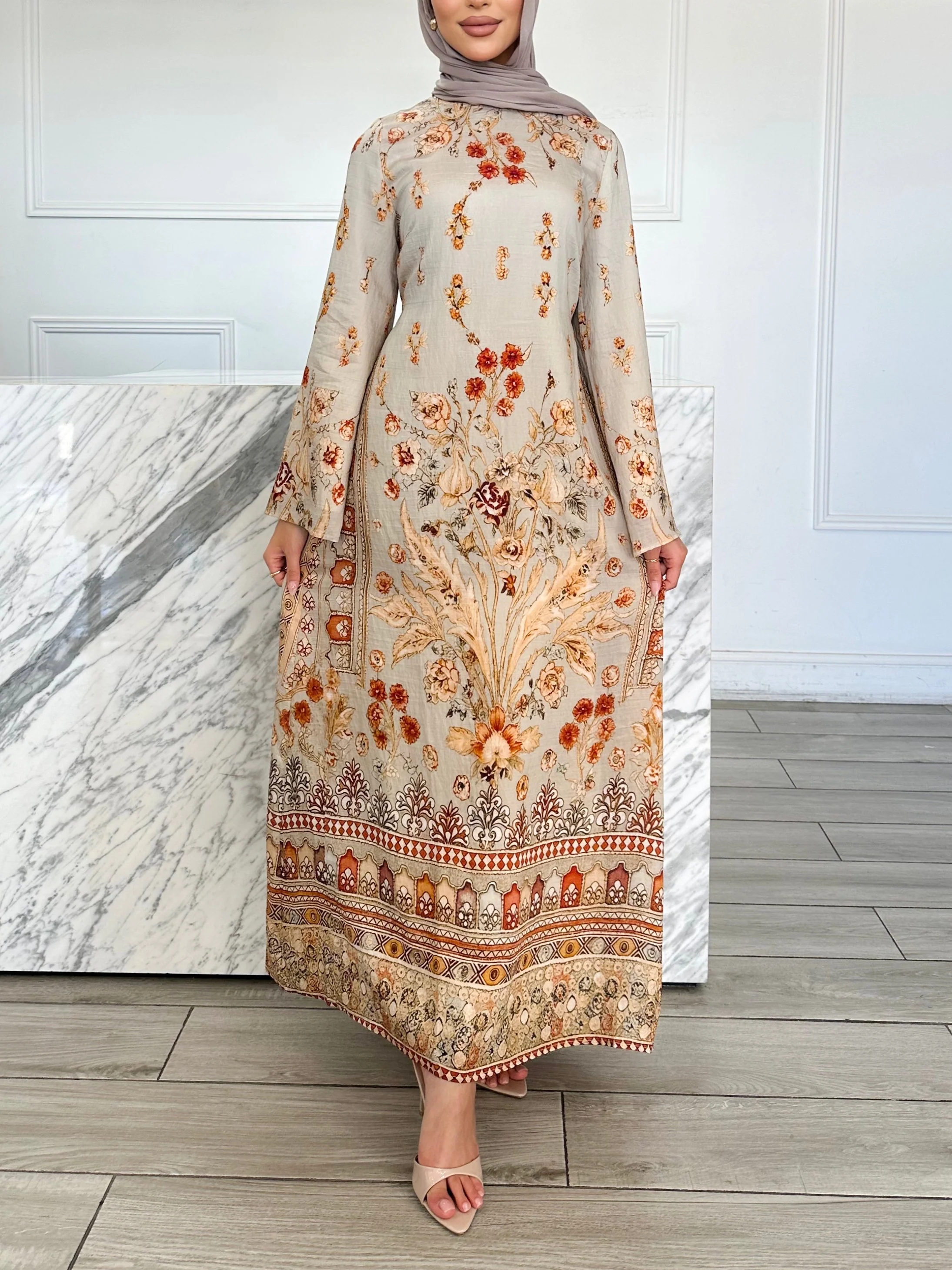Saffron Bloom Dress