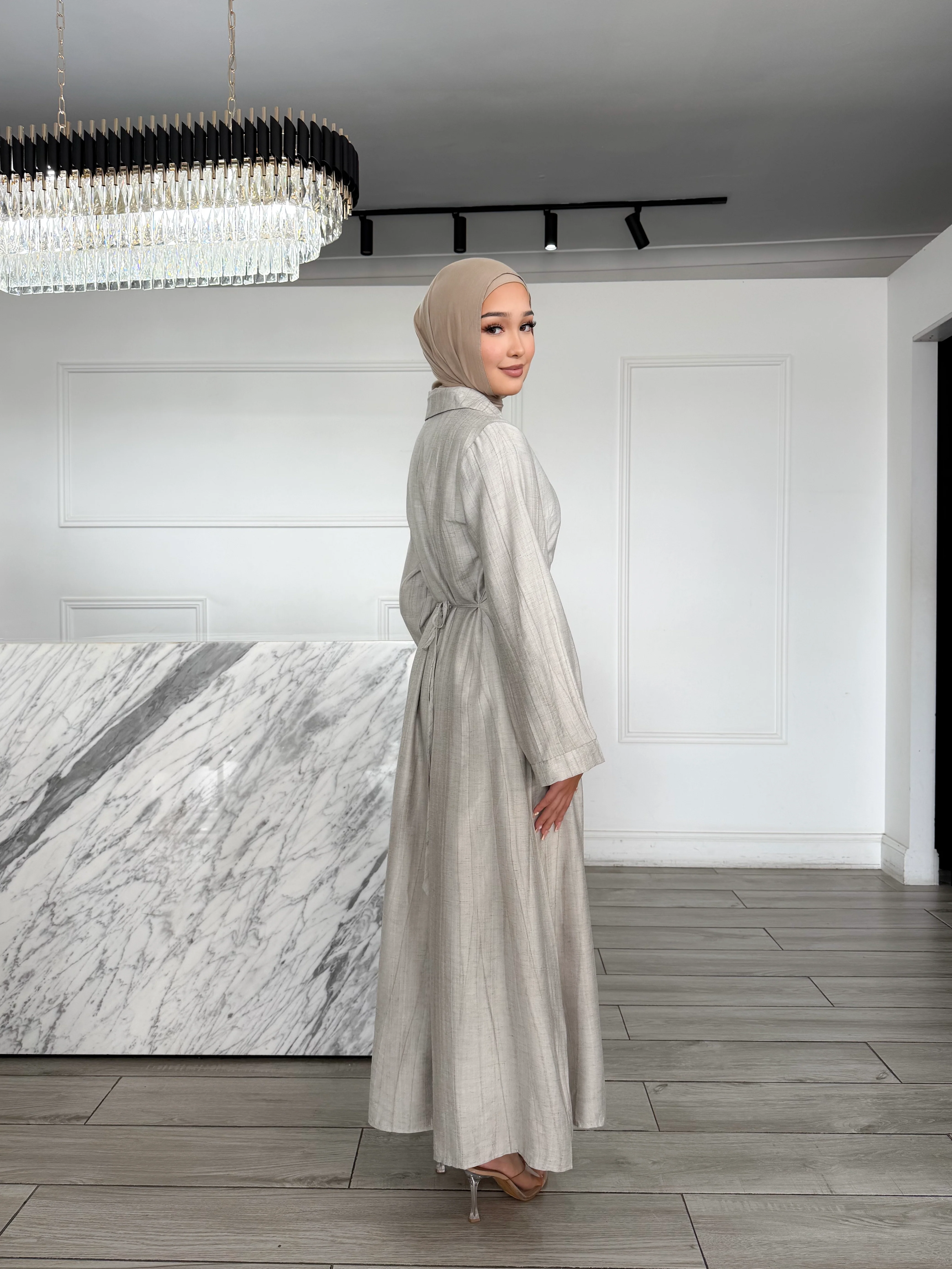 Sage Dress - Silver - Image 2