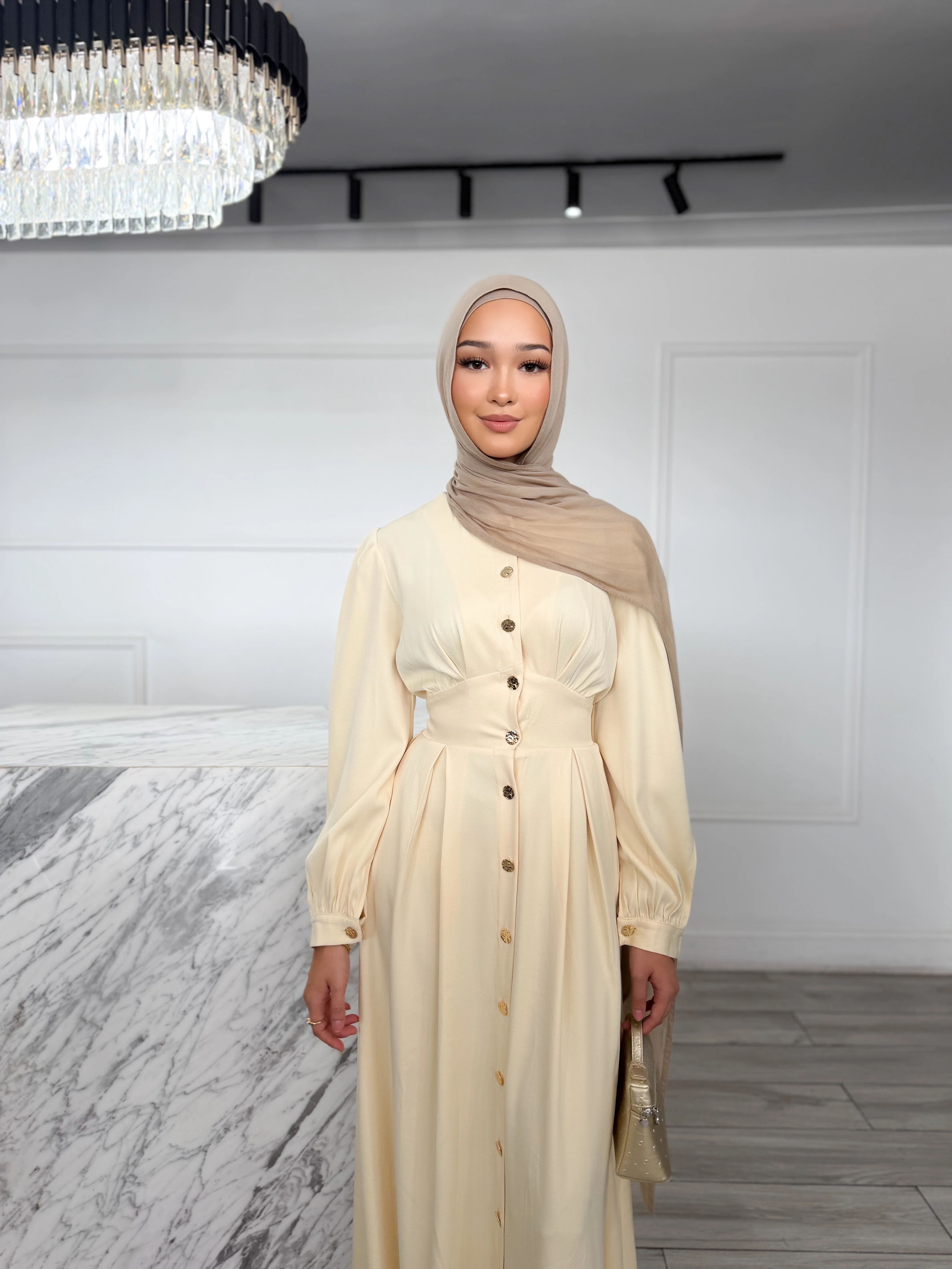 Sibella Dress - Butter Yellow - Image 3