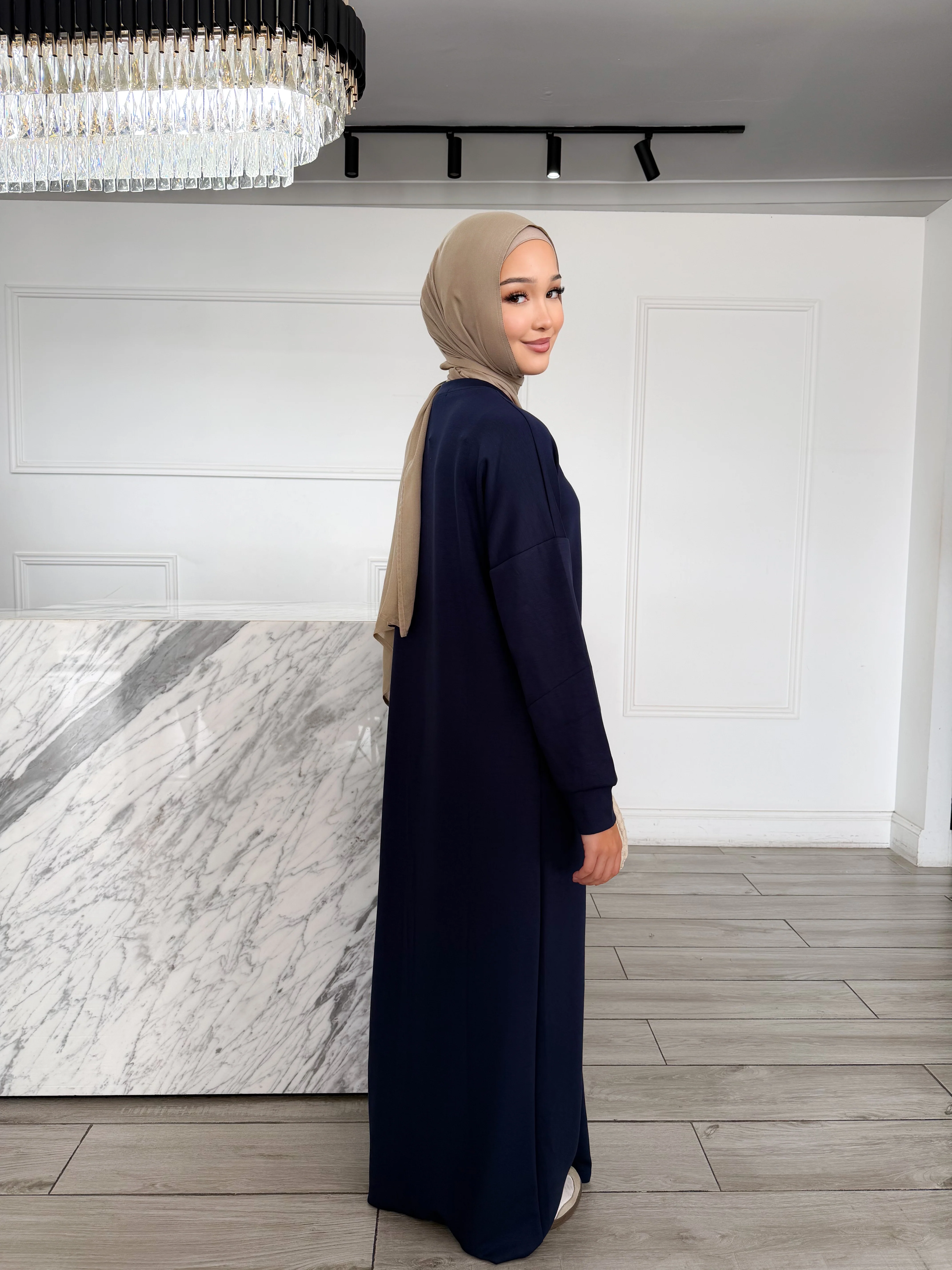 Staple Dress - Navy - Image 3