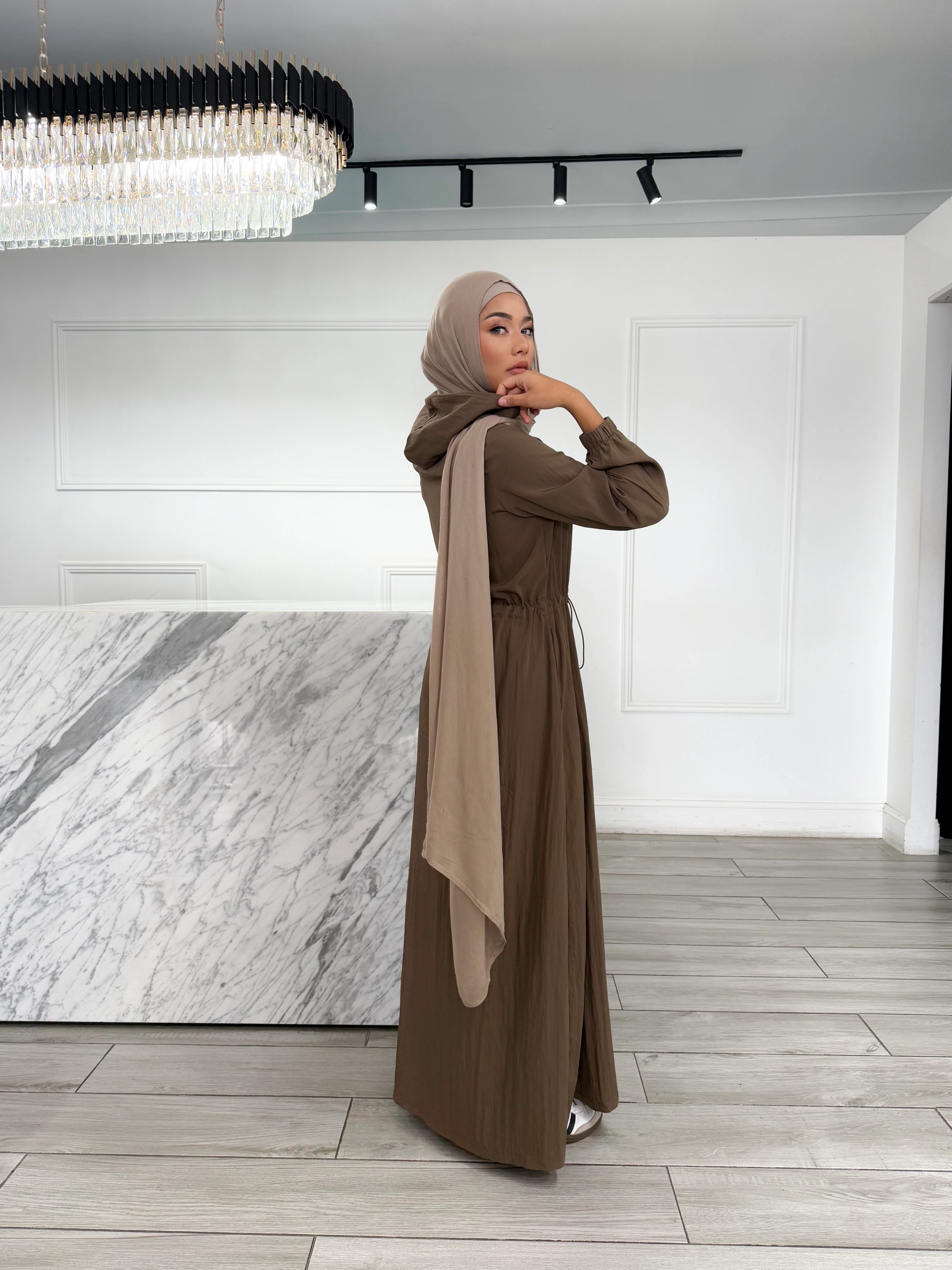 Maxi Trench - Coffee - Image 3