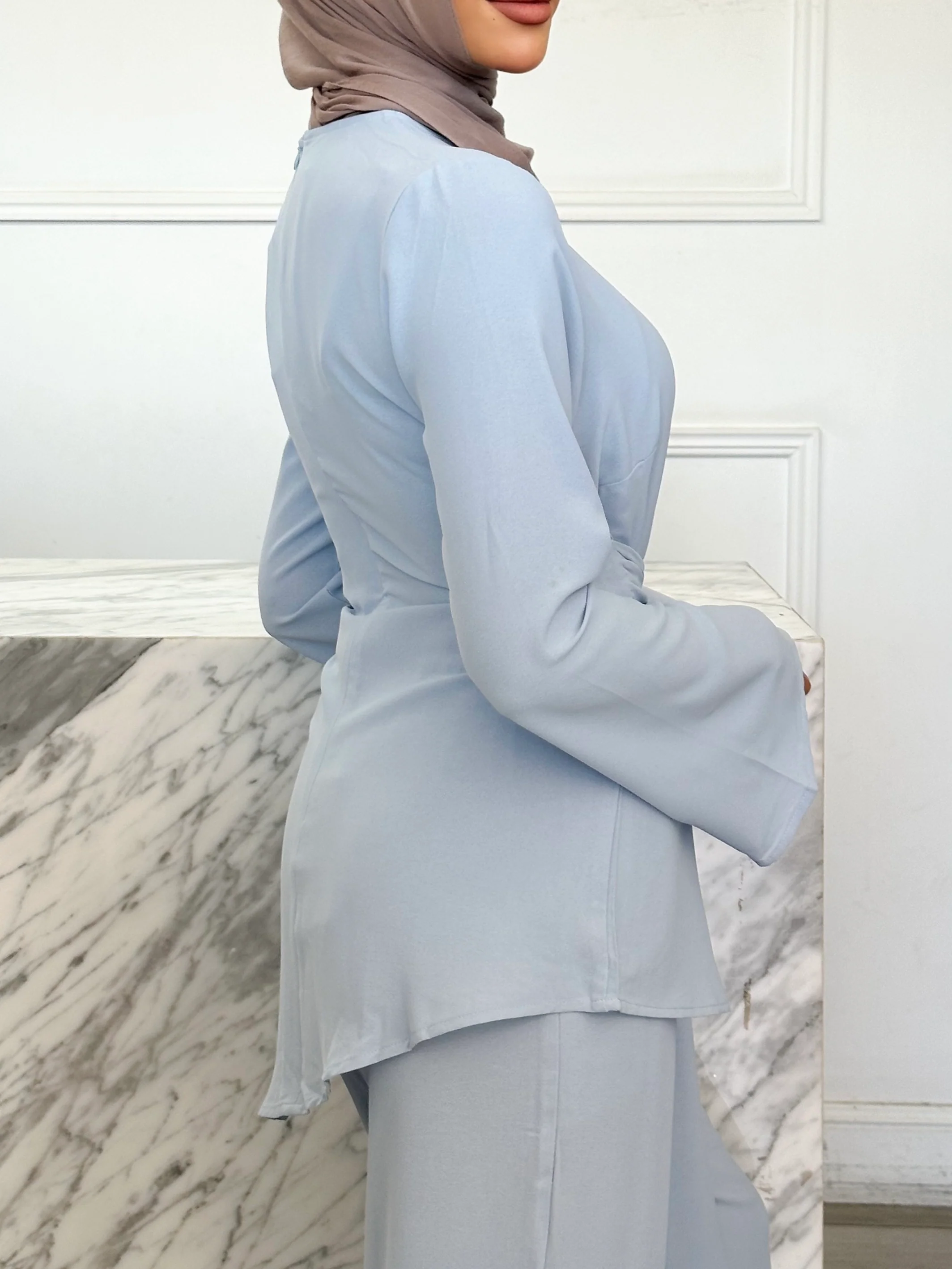 Vee Set - Baby Blue - Image 2