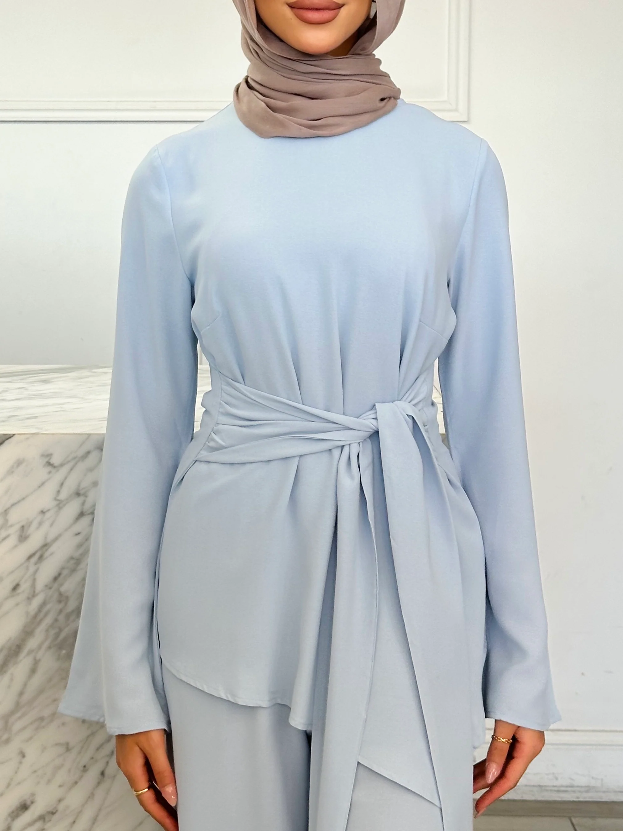 Vee Set - Baby Blue - Image 3