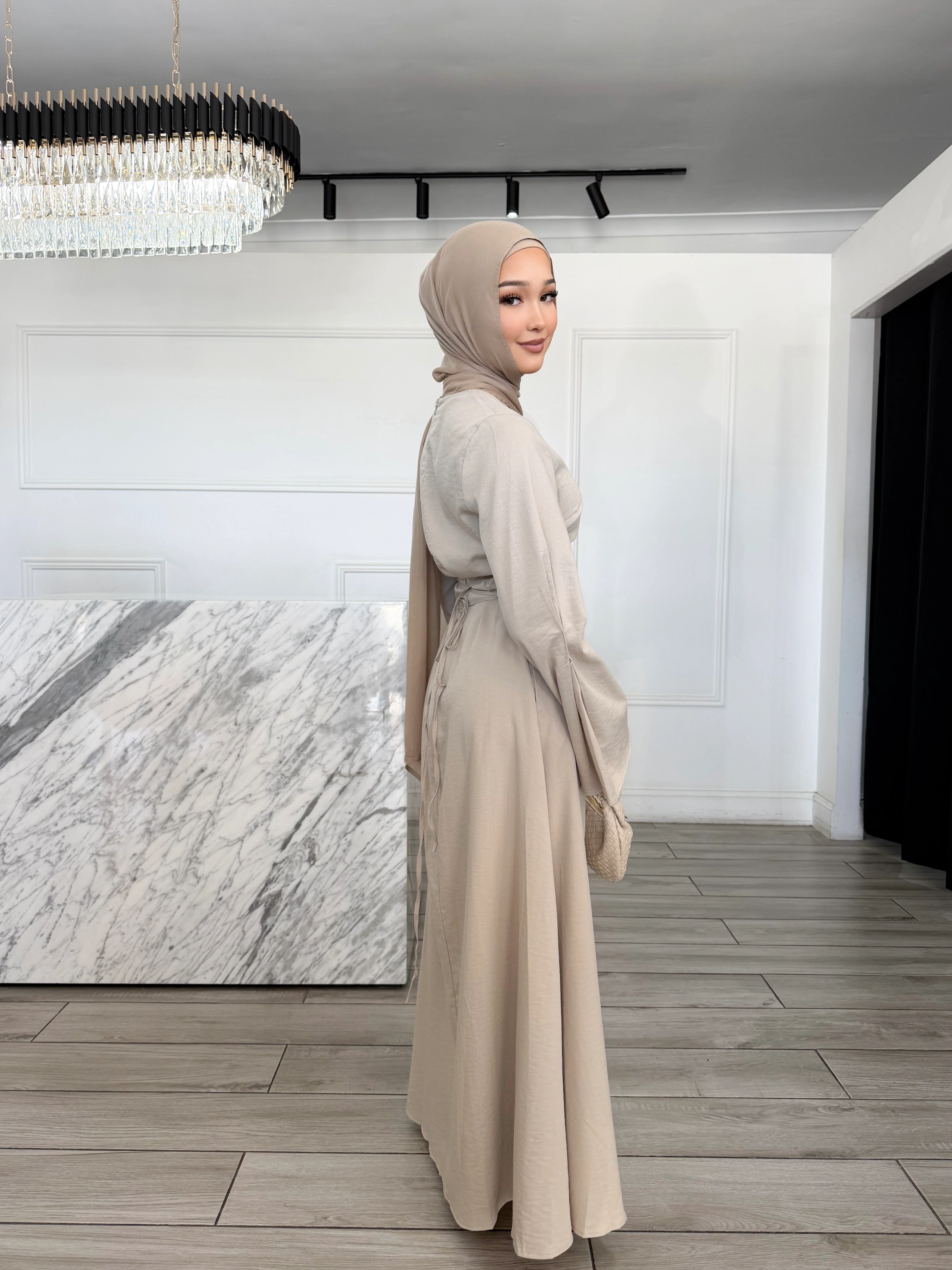 Yasmina Dress - Nude - Image 2